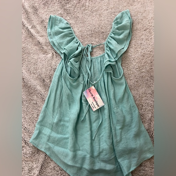 Women’s teal top, size small - Picture 2 of 4